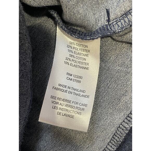 Travis Mathew Men's M Golf 1/4 Zip Sweater Pullover Pocket Blue Long Sleeve - Picture 11 of 11